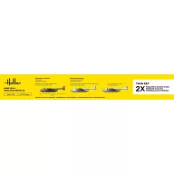   Heller STARTER KIT Nord 2501 + Nord 2502 NORATLAS TWINSET 1:72 (55374)