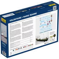   Heller STARTER KIT VOLONTAIRE + MARIE JEANNE Twinset 1:200 (55604)