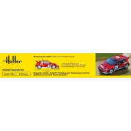 Heller STARTER KIT Peugeot 206 WRC'03 1:43 (56113)