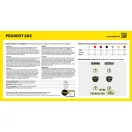 Heller STARTER KIT Peugeot 203 1:43 (56160)