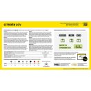 Heller STARTER KIT Citroen 2 CV 1:43 (56175)