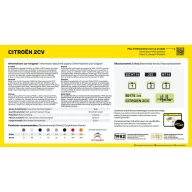 Heller STARTER KIT Citroen 2 CV 1:43 (56175)