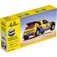 Heller STARTER KIT Peugeot 205 Turbo Rally 1:43 (56189)