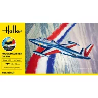 Heller STARTER KIT Fouga Magister CM 170 1:72 (56220)