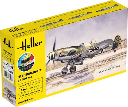 Heller STARTER KIT Messerschmitt Bf 109 K-4 1:72 (56229)
