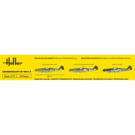 Heller STARTER KIT Messerschmitt Bf 109 K-4 1:72 (56229)