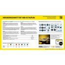Heller STARTER KIT Messerschmitt Bf 108 B Taifun 1:72 (56231)