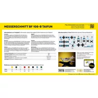   Heller STARTER KIT Messerschmitt Bf 108 B Taifun 1:72 (56231)