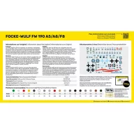 Heller STARTER KIT FW 190 A5/A8/F8 1:72 (56235)