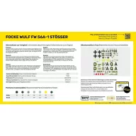 Heller STARTER KIT Focke Wulf Stosser 1:72 (56238)
