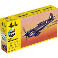 Heller STARTER KIT P-40 Kitty Hawk 1:72 (56266)