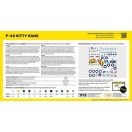 Heller STARTER KIT P-40 Kitty Hawk 1:72 (56266)