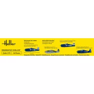 Heller STARTER KIT F6F Hellcat 1:72 (56272)