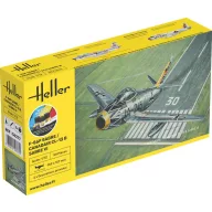   Heller STARTER KIT F-86F SABRE / CANADAIR CL-13 B Sabre VI 1:72 (56277)