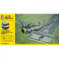   Heller STARTER KIT F-86F SABRE / CANADAIR CL-13 B Sabre VI 1:72 (56277)