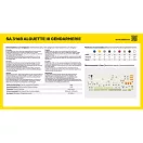 Heller STARTER KIT SA 316 Alouette III Gendarmerie 1:72 (56286)
