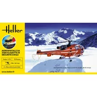   Heller STARTER KIT Alouette III Sécurité Civile 1:72 (56289)