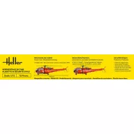   Heller STARTER KIT Alouette III Sécurité Civile 1:72 (56289)
