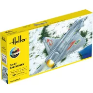 Heller STARTER KIT Ja-37 Jaktviggen 1:72 (56309)