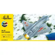 Heller STARTER KIT Ja-37 Jaktviggen 1:72 (56309)