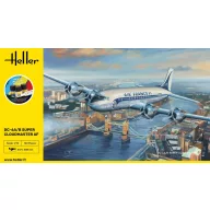 Heller STARTER KIT DC-6A/B Super Cloudmaster AF 1:72 (56315)
