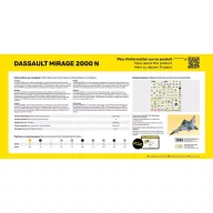 Heller STARTER KIT Mirage 2000 N 1:72 (56321)