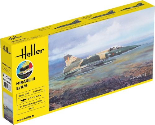 Heller STARTER KIT Mirage III E 1:72 (56323)
