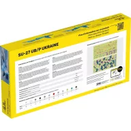 Heller STARTER KIT SU-27 UB/P Ukraine 1:72 (56371)