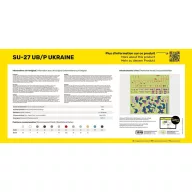 Heller STARTER KIT SU-27 UB/P Ukraine 1:72 (56371)