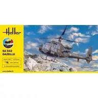 Heller STARTER KIT SA 342 Gazelle 1:48 (56486)