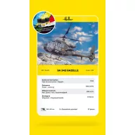 Heller STARTER KIT SA 342 Gazelle 1:48 (56486)