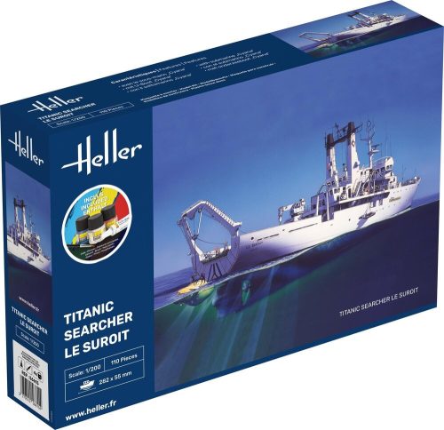 Heller STARTER KIT Titanic Searcher Le Suroit 1:200 (56615)