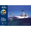 Heller STARTER KIT Titanic Searcher Le Suroit 1:200 (56615)