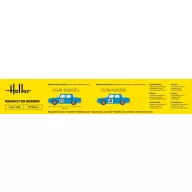 Heller STARTER KIT Renault R8 Gordini 1:24 (56700)