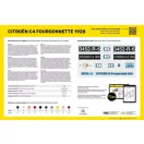 Heller STARTER KIT Citroen C4 Fourgonnette 1926 1:24 (56703)