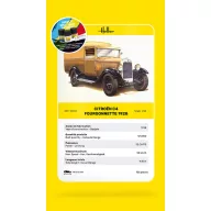 Heller STARTER KIT Citroen C4 Fourgonnette 1926 1:24 (56703)