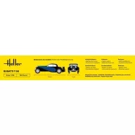 Heller STARTER KIT Bugatti T 50 1:24 (56706)