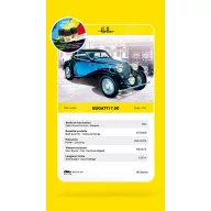 Heller STARTER KIT Bugatti T 50 1:24 (56706)