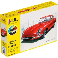 Heller STARTER KIT Jaguar Type E 3L8 FHC 1:24 (56709)