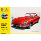 Heller STARTER KIT Jaguar Type E 3L8 FHC 1:24 (56709)