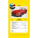Heller STARTER KIT Jaguar Type E 3L8 FHC 1:24 (56709)
