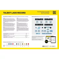 Heller STARTER KIT Talbot Lago Record 1:24 (56711)