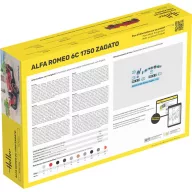 Heller STARTER KIT Alfa Romeo 1750cc Zagato 1:24 (56715)