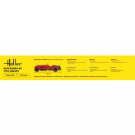 Heller STARTER KIT Alfa Romeo 1750cc Zagato 1:24 (56715)