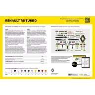 Heller STARTER KIT Renault R5 Turbo 1:24 (56717)