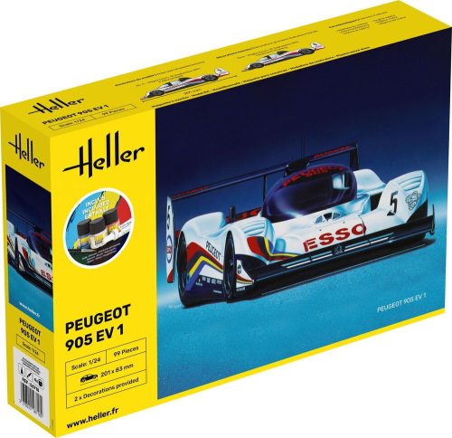 Heller STARTER KIT Peugeot 905 EV 1 1:24 (56718)