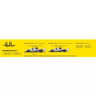 Heller STARTER KIT Peugeot 905 EV 1 1:24 (56718)