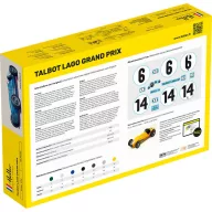 Heller STARTER KIT Talbot Lago Grand Prix 1:24 (56721)