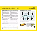 Heller STARTER KIT Talbot Lago Grand Prix 1:24 (56721)