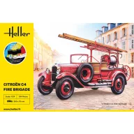 Heller STARTER KIT Citroen C4 Fire Brigade 1:24 (56733)